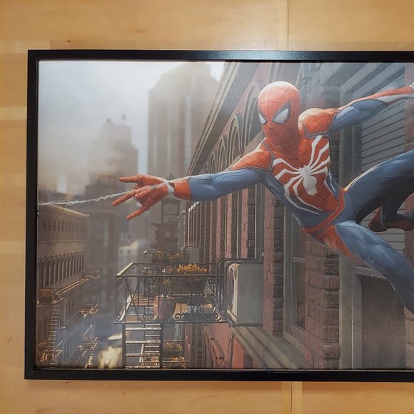 Amazing Spider-Man silk canvas Fabric Poster (36" x 24") - Picture 2 of 3
